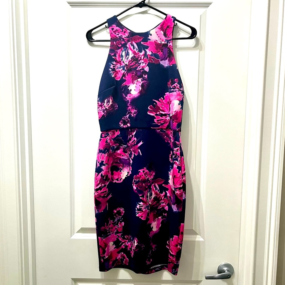 INC floral sheath dress